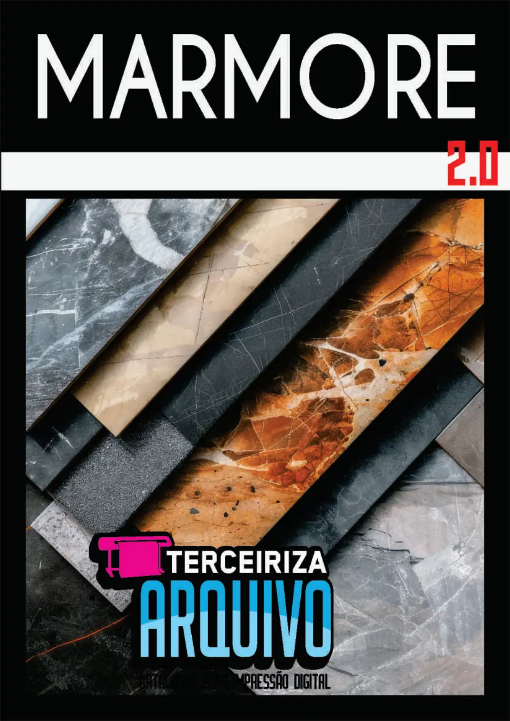 Catálogo de estampas marmorizadas