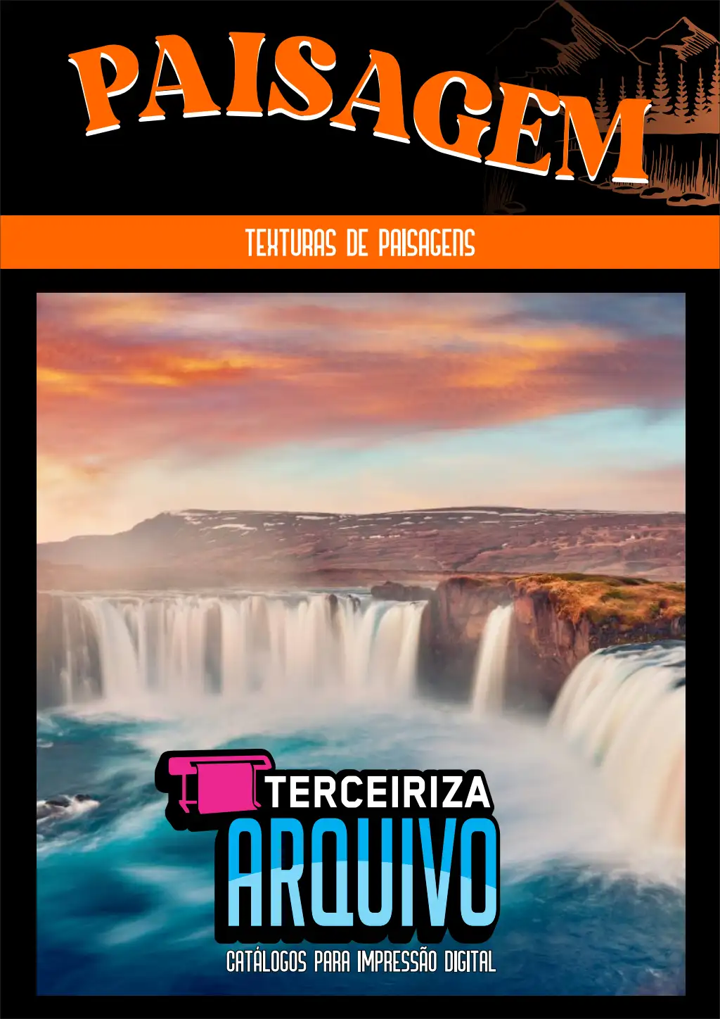 Catálogo de estampas de paisagens